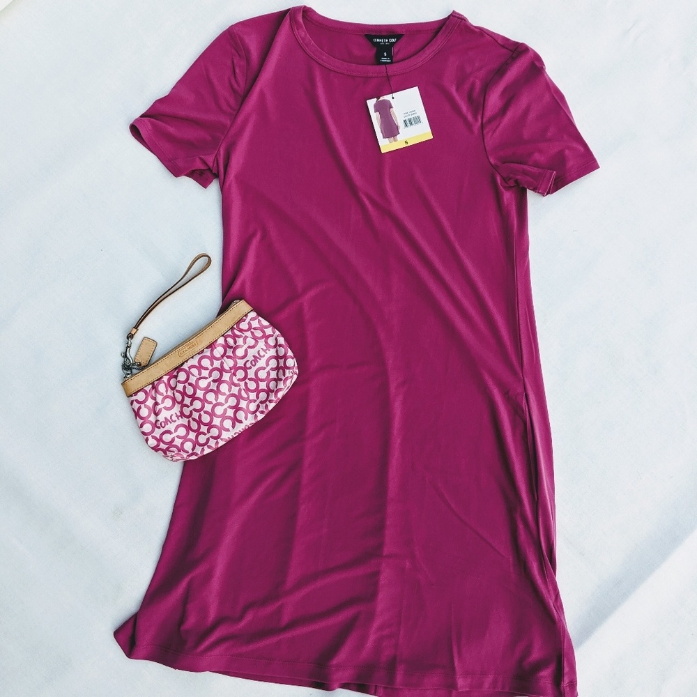 NWT Kenneth Cole Pink Dress Small